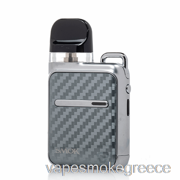 Vape Greece Smok Novo Master Box 30w Pod System Silver Carbon Fiber